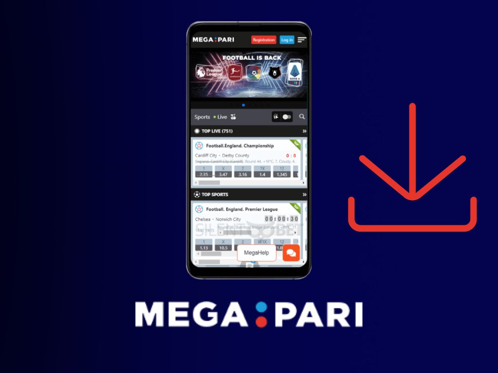 How to play Megapari via official application